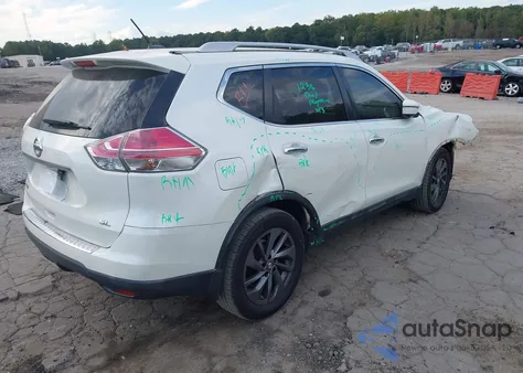 2016 Nissan Rogue Sl из США, поврежденный, VIN 5N1AT2MT0GC780873